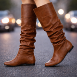 Brisala Wrinkled Calf Boots