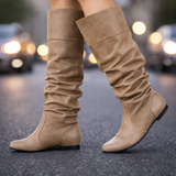 Brisala Wrinkled Calf Boots