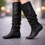Brisala Wrinkled Calf Boots
