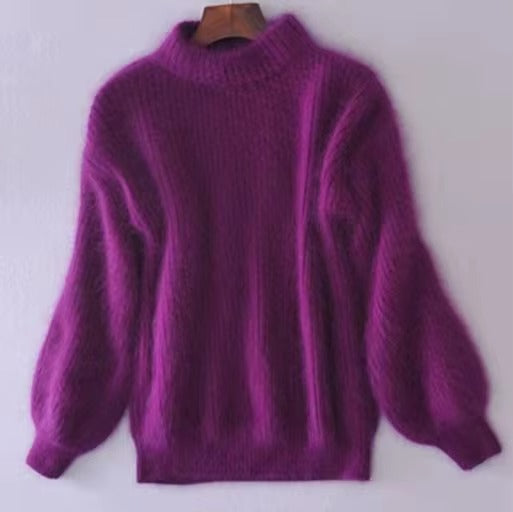 Women's Loose Knit Pullover Sweater